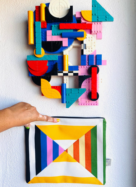 Bolsa de patchwork RISCAS XL