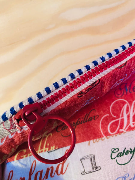 Bolsa de patchwork "Alice in Wonderland" XL