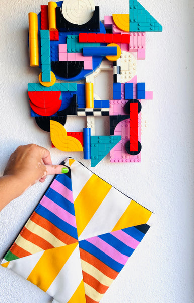 Bolsa de patchwork RISCAS XL