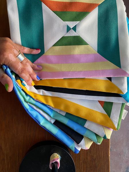 Bolsa de patchwork RISCAS XL