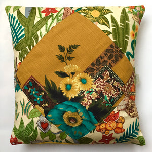 Almofadas "Jardim Frida" bege