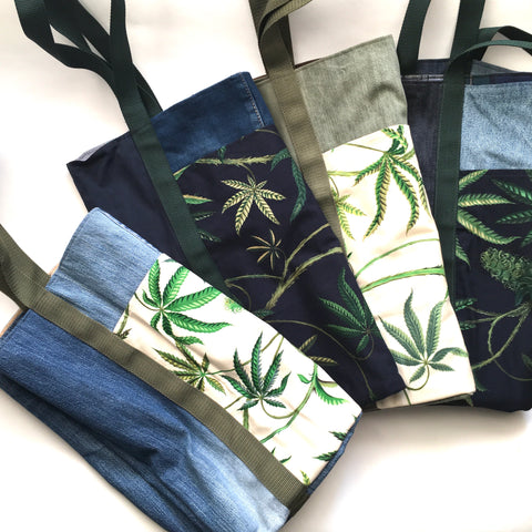 Sacos de ganga reciclada “Cannabis Sativa”